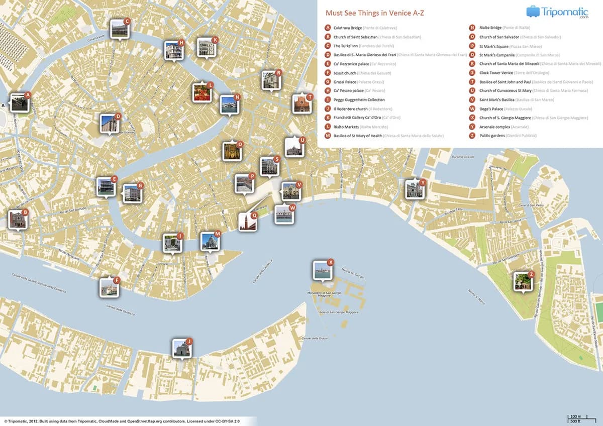 20 Best Tourist Attractions and Things to Do in Venice